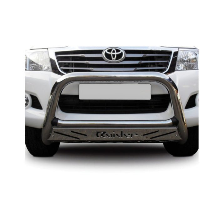 Toyota Hilux D4D 2005-2015 Stainless Steel Nudge Bar with Sump Guard