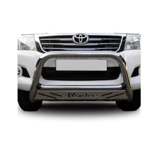 Toyota Hilux D4D 2005-2015 Stainless Steel Nudge Bar with Sump Guard