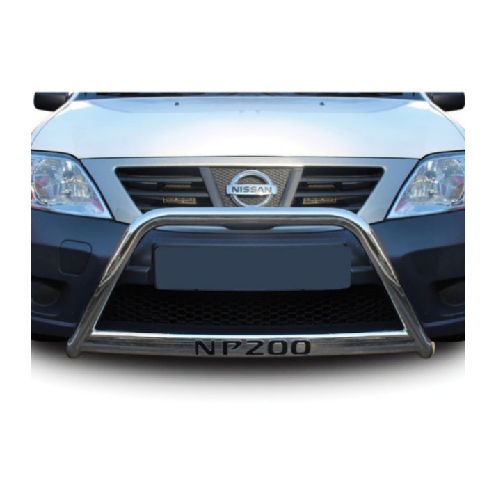 Nissan NP200 Polished Stainless Steel Nudge Bar