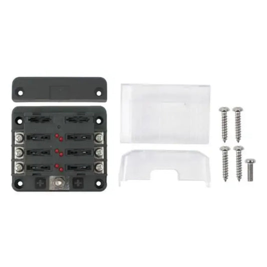 Fuse Box 6With Leds Ind & amp 6Fuse Connection