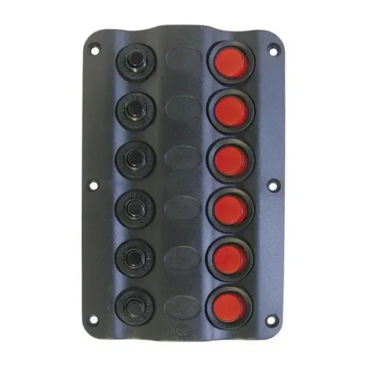 Switch Panel - 6 Switch LED with Circuit Breaker