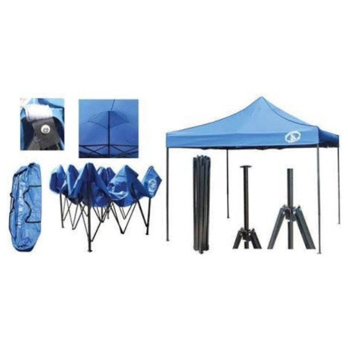 Gazebo Blue Waterproof 3x3M 18KG