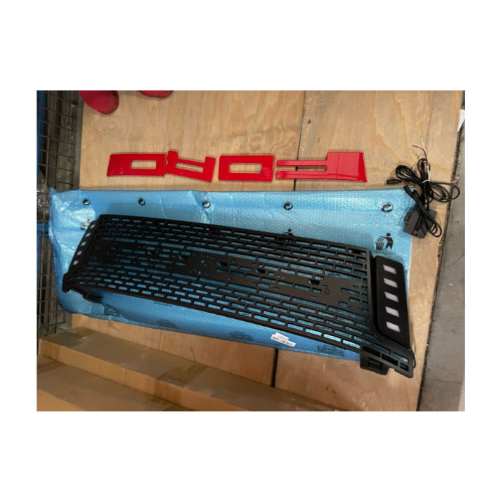 Ford Ranger T6 Grille with Side LEDs 2012 +