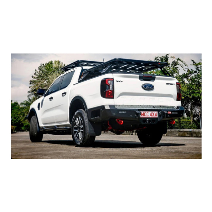 Ford Ranger 2023+ Next Gen Rocker Rear Replacement Bumper With Tow Bar