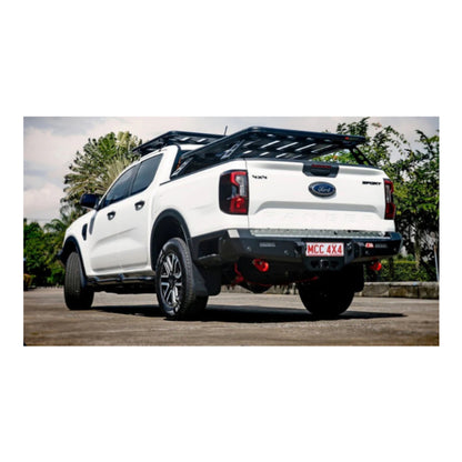 Ford Ranger 2023+ Next Gen Rocker Rear Replacement Bumper With Tow Bar
