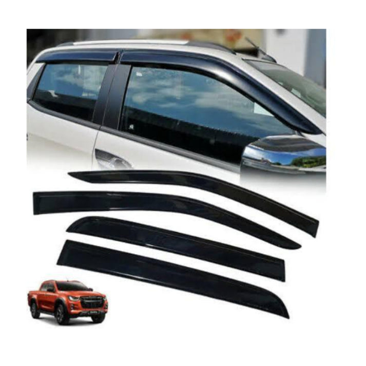 Isuzu D-Max Windshields Matt Black
