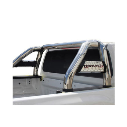 Nissan Navara 2021+ D/Cab Roll Bar Chrome