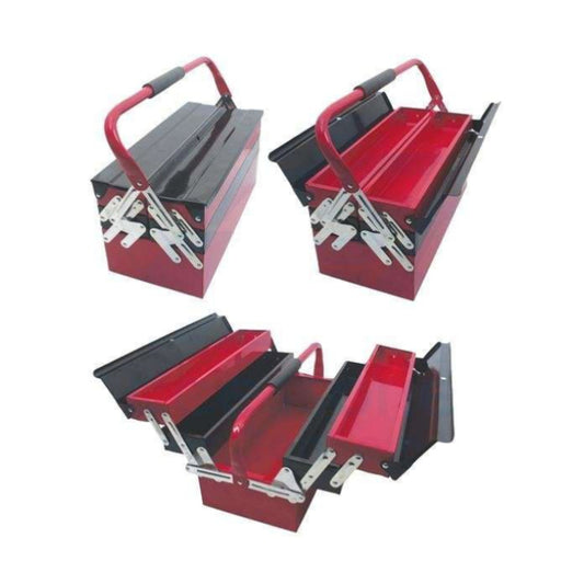 5 Tray Toolbox - Black Detailing (450mm x 200mm x 200mm)