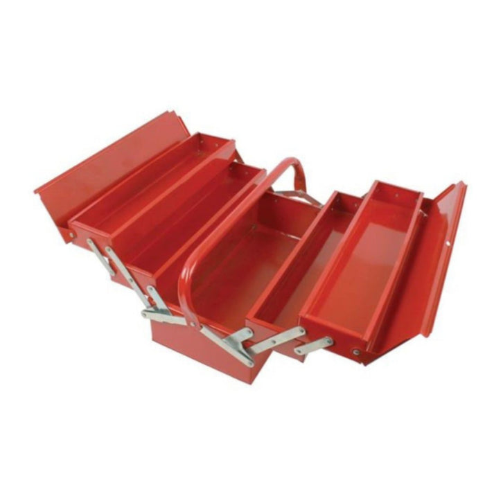 5 Tray Toolbox 410 x 200 x 210mm – Red