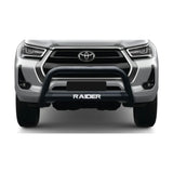 Toyota Hilux 2020-2024 GD6 Matt Black Stainless Steel Nudge Bar