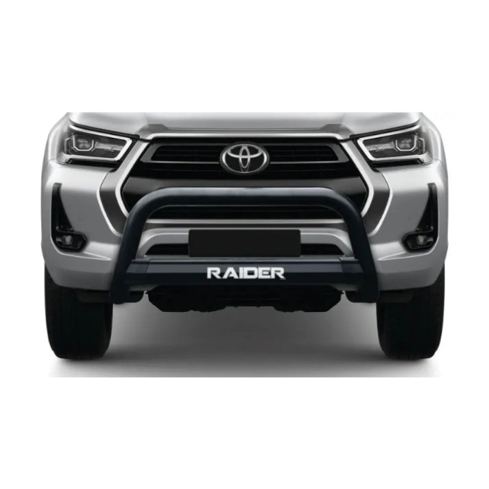 Toyota Hilux 2020-2024 GD6 Matt Black Stainless Steel Nudge Bar
