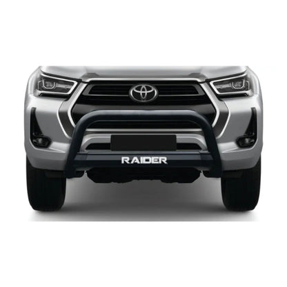 Toyota Hilux 2020-2024 GD6 Matt Black Stainless Steel Nudge Bar