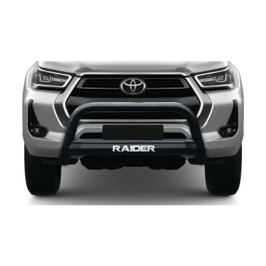 Toyota Hilux 2020-2024 GD6 Matt Black Stainless Steel Nudge Bar