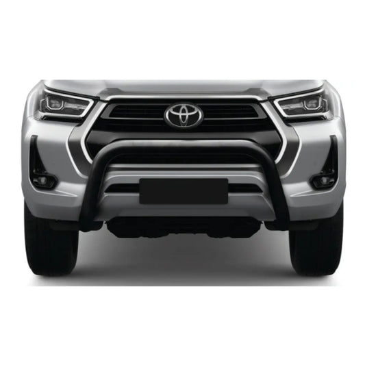 Toyota Hilux 2020-2024 GD6 Matt Black Stainless Steel Fleet Nudge Bar