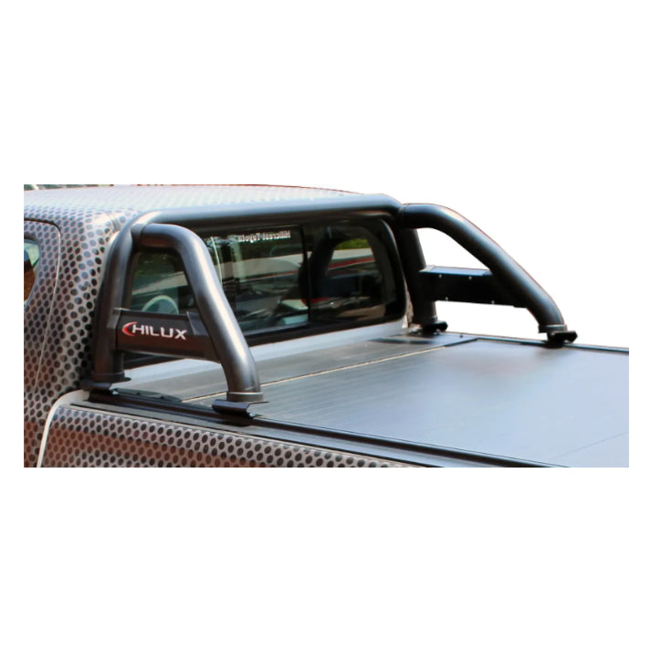 Toyota Hilux 2020-2024 GD6 D/Cab Roll Bar Rollatop Compatible Black - fits D/Cab, X/Cab