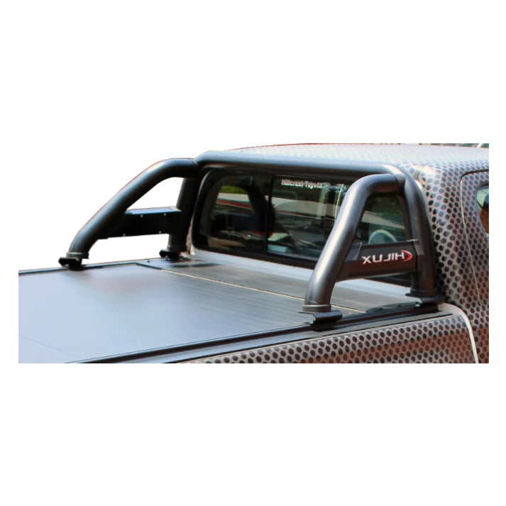 Toyota Hilux 2020-2024 GD6 D/Cab Roll Bar Rollatop Compatible Black - fits D/Cab, X/Cab
