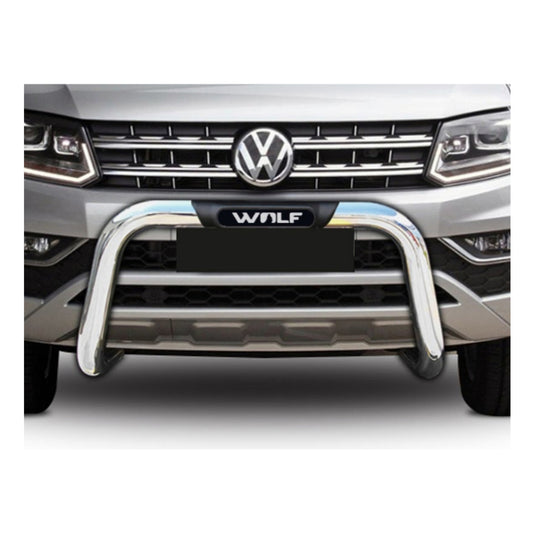 VW Amarok 2016-2023 Polished Stainless Steel Nudge Bar
