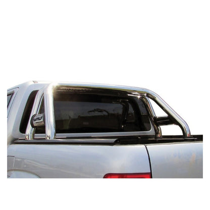VW Amarok Fits 2011-2023 Stainless Steel Roll Bar with Shorter Oval Side Tubes