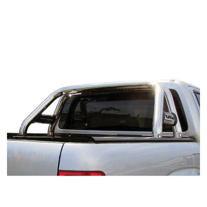 VW Amarok Fits 2011-2023 Stainless Steel Roll Bar with Shorter Oval Side Tubes