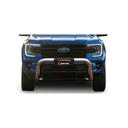 Ford Everest 2023+ P703 Polished Stainless Steel PDC Friendly Nudge with PI Cover