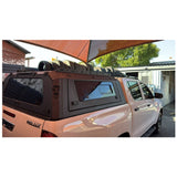 Toyota Hilux D/C 2016+ Steel Canopy With Side Glass Doors
