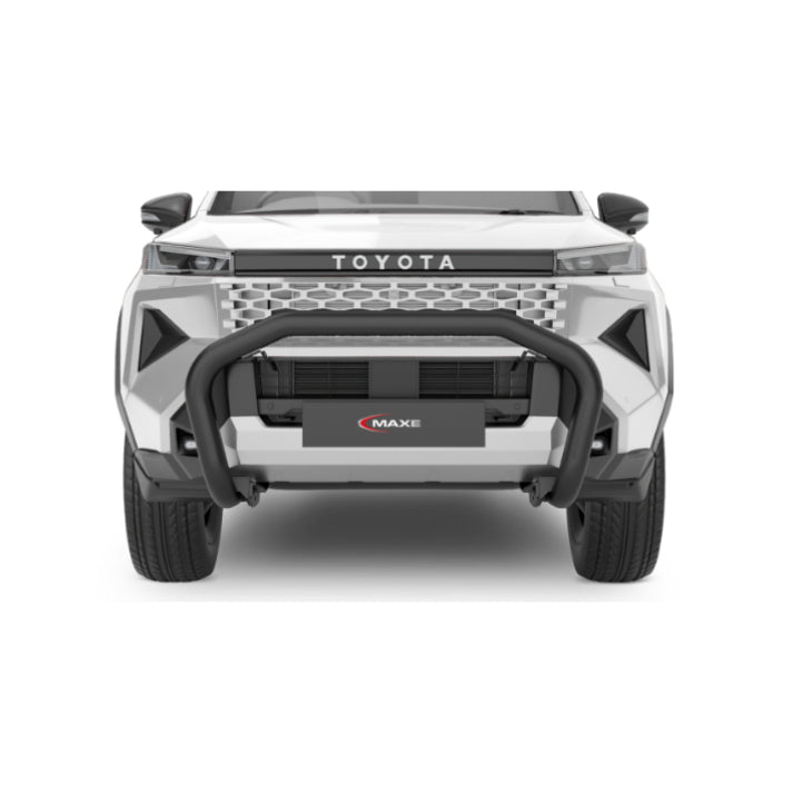Toyota Hilux Travo 2026+ Black Stainless Steel Fleet Nudge Bar