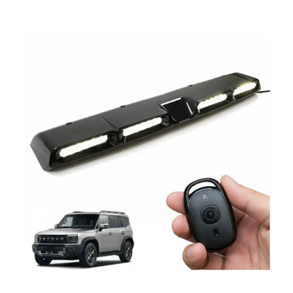 Jetour T2 2025+ Urban Series Gloss Black 4-Pod LED Roof Light With Remote
