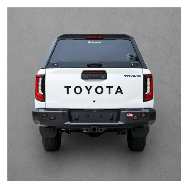MCC Toyota Hilux Travo GD6 (2026-Present) Rocker Rear Bumper w/ Towbar