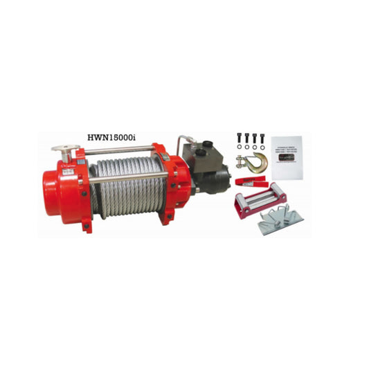 Runva 6800kg / 15000 Pound Hydraulic Winch