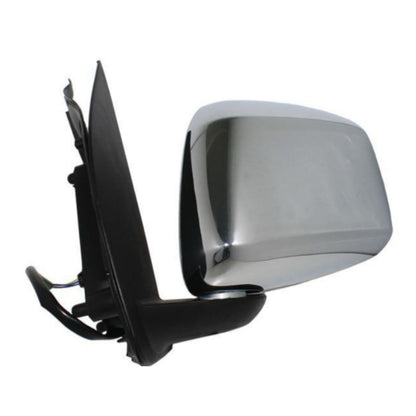 Nissan Navara 2006+ Mirror Chrome Electrical Left Hand Side