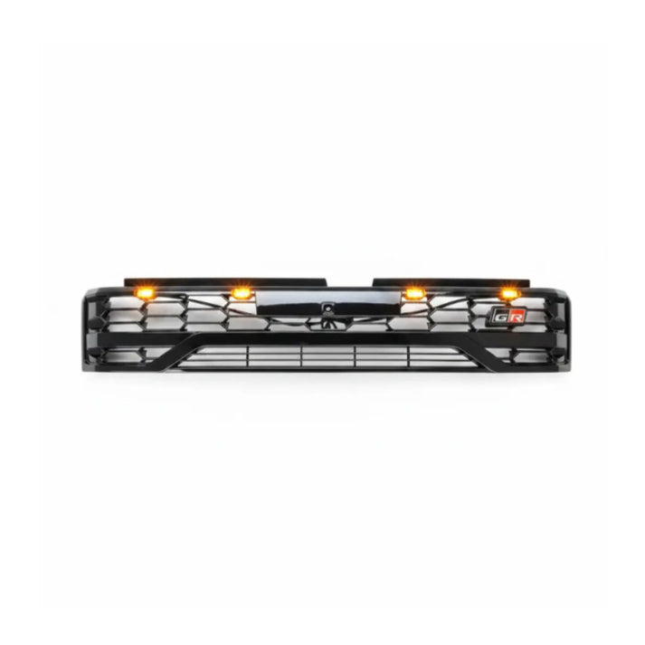 Toyota Hilux GD6 Travo 2026+ GR Grill with top LED Gloss Black
