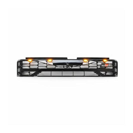 Toyota Hilux GD6 Travo 2026+ GR Grill with top LED Gloss Black