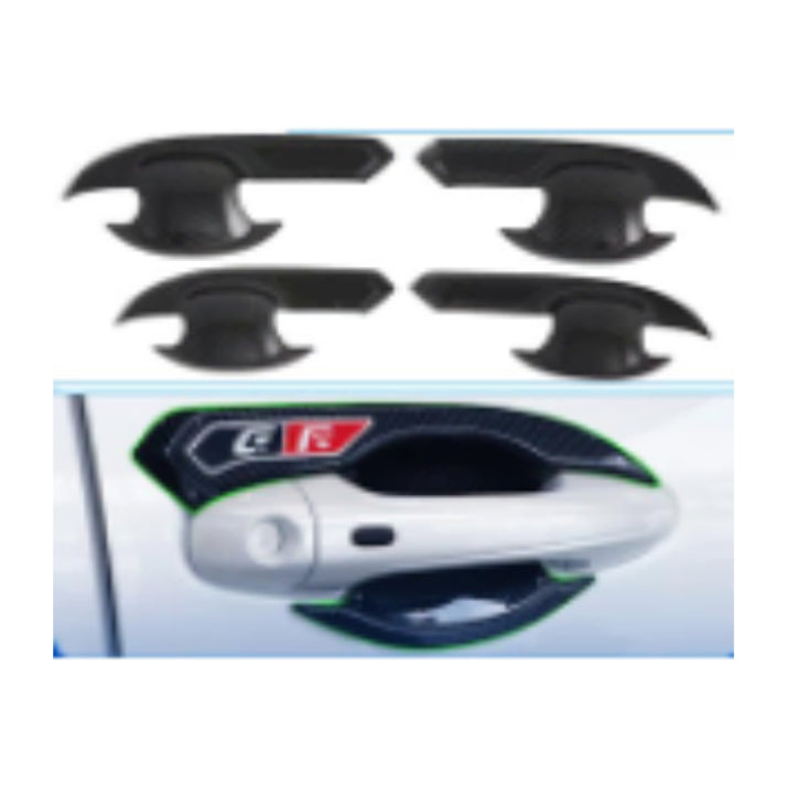 Toyota Hilux GD6 Travo 2026 GR Door Handle Insert Gloss Black
