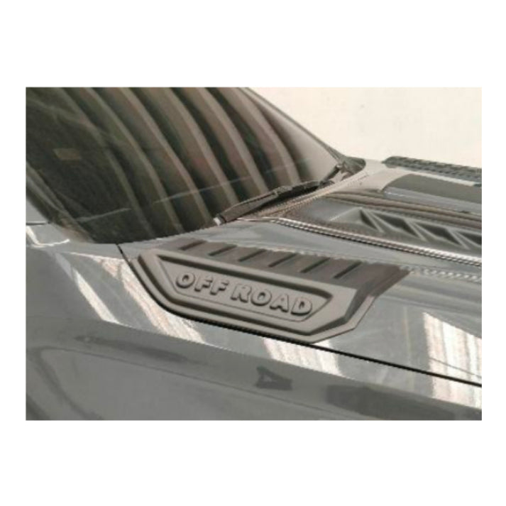 Toyota Hilux GD6 Travo 2026+ Hood Garnish Matt Black