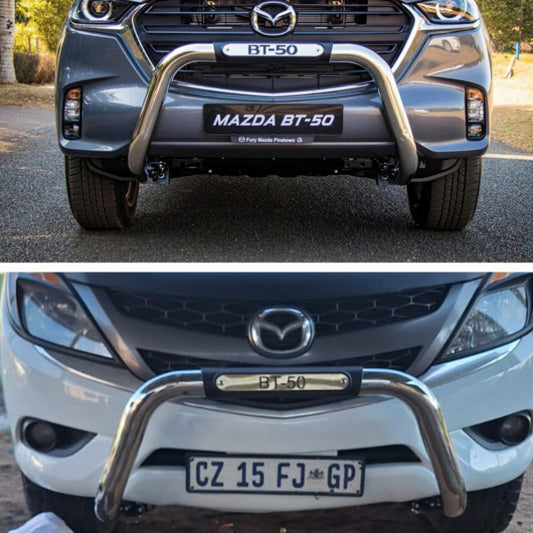 Mazda BT-50 2010-Present Chrome Nudge Bar