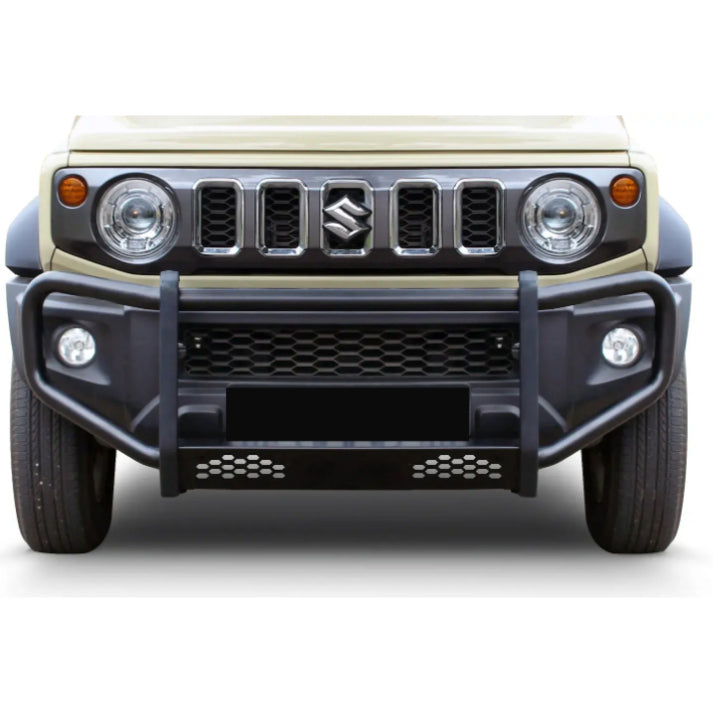Suzuki Jimny 2018+ Black Stainless Steel Bumper Wrap Around