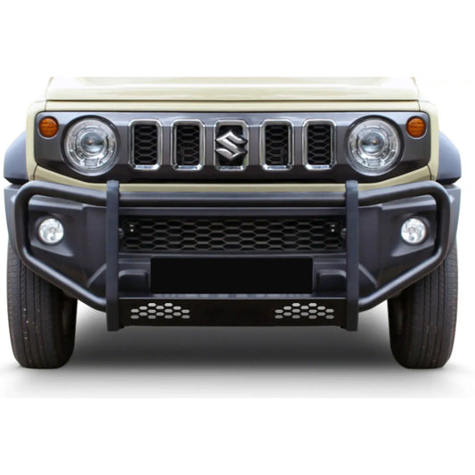 Suzuki Jimny 2018+ Black Stainless Steel Bumper Wrap Around