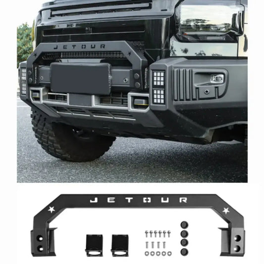 Jetour T2 2025+ Front Nudge Bar Black Steel