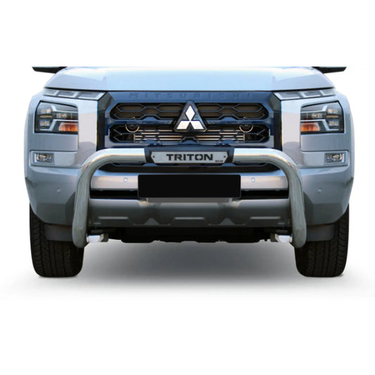 Mitsubishi Triton 2025+ Polished Stainless Steel Nudge Bar
