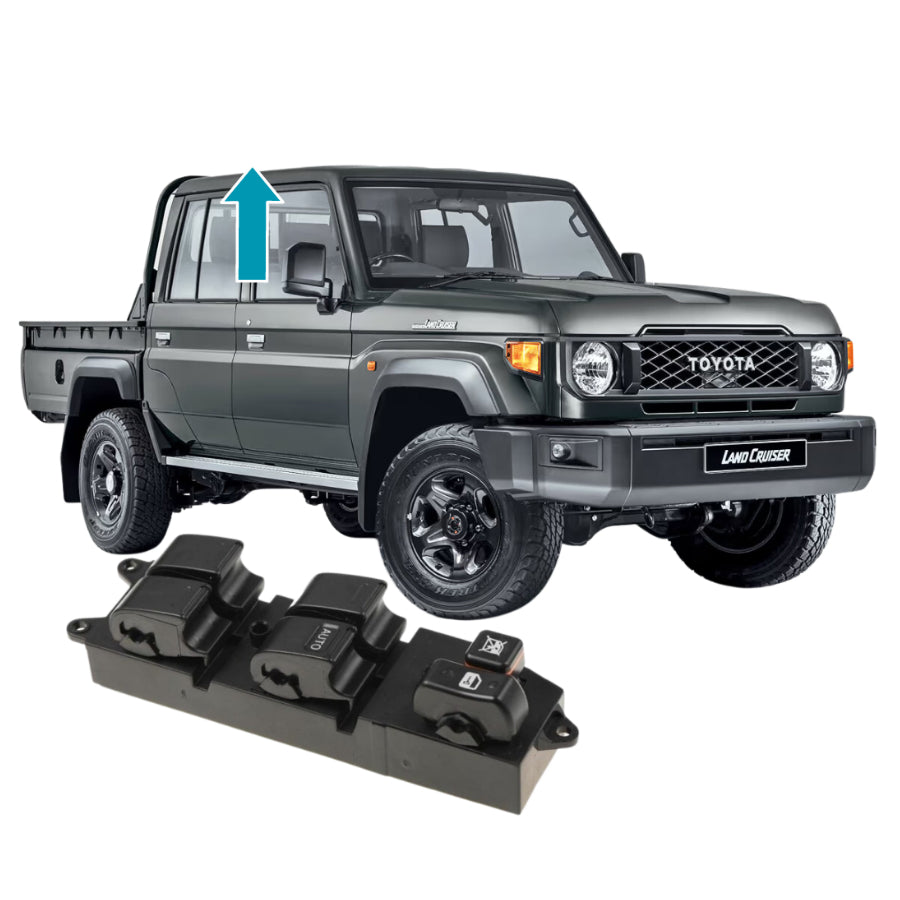 Land Cruiser 70 Series Double Cab Auto Up Window Switch