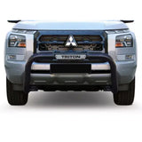 Mitsubishi Triton 2025+ Black Stainless Steel Nudge Bar