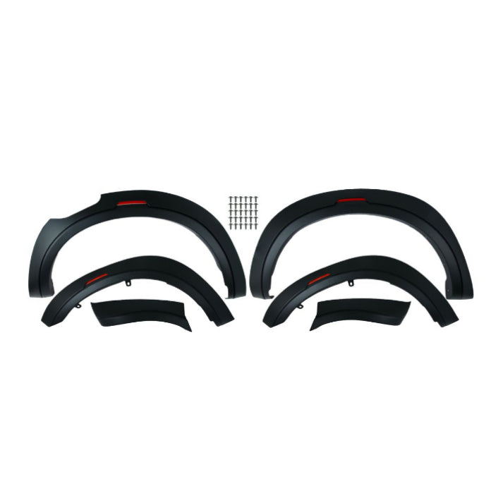 Isuzu D-Max 2020+ SlimLine Wheel Arches W/Red Insert
