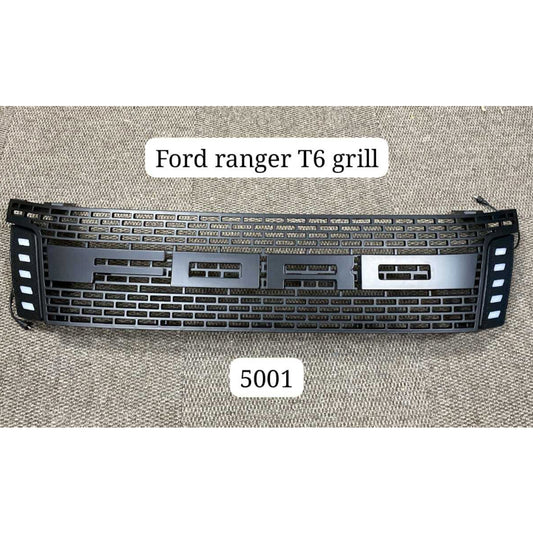 Ford Ranger T6 2012-2015 Black Grille