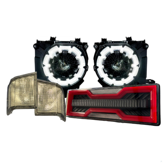 Land Cruiser 70/76 Complete Clear Lighting Upgrade Combo Kit