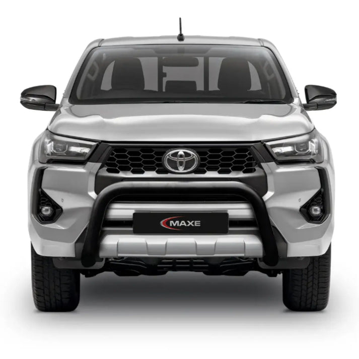 Toyota Hilux GD6 2024+ Black Stainless Steel Nudge Bar Fleet