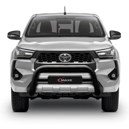Toyota Hilux GD6 2024+ Black Stainless Steel Nudge Bar Fleet