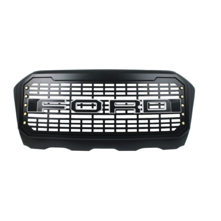 Ford Ranger 2015+ White and Black F-Series Type Grille