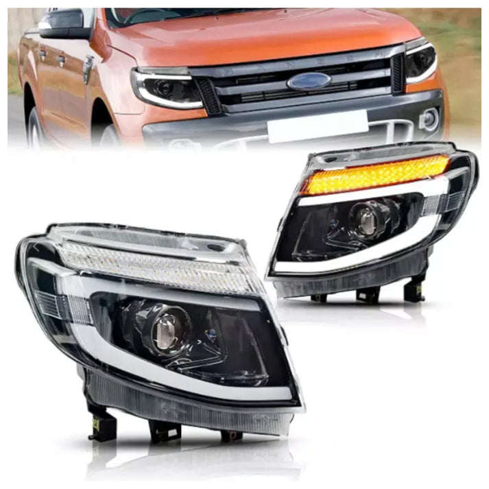 Ford Ranger T6 2012-2015 Head Light Set