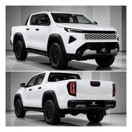 Toyota Hilux Travo 2026+ Studded Wheel Arches Set