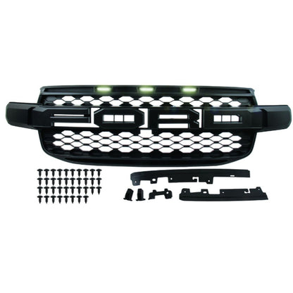 Ford Ranger 2023+ White LED Grille Complete